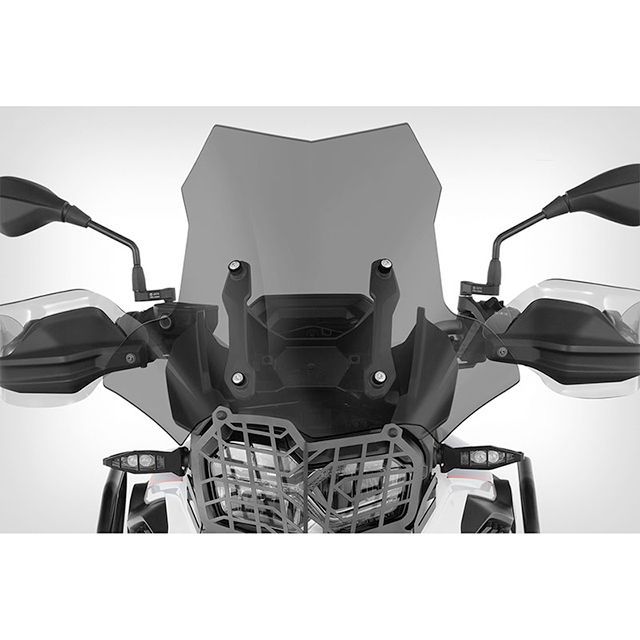 ワンダーリッヒ F750GS F850GS ツーリングスクリーン「MARATHON」純正ロングスクリーンステー用（スモーク） Wunderlich