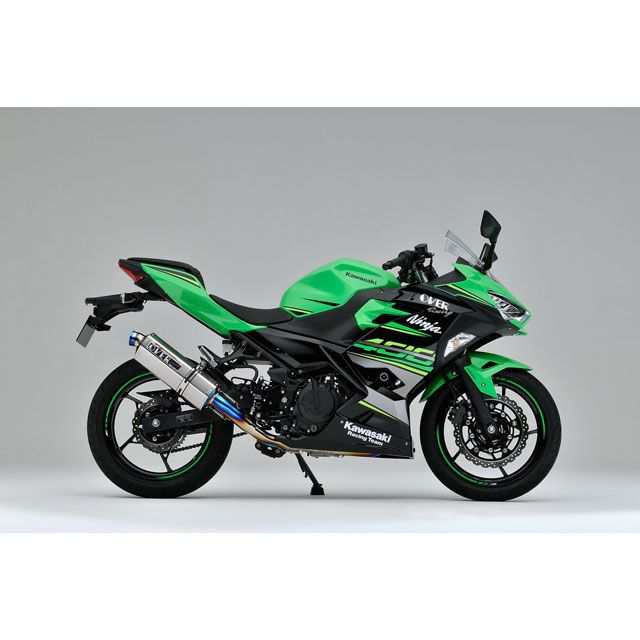 オーバーレーシング Ninja400 TT-Formula フルチタン 2-1 マフラー OVER RACING バイク