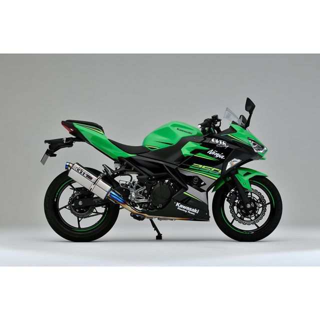 オーバーレーシング Ninja250 TT-Formula フルチタン 2-1 マフラー OVER RACING バイク