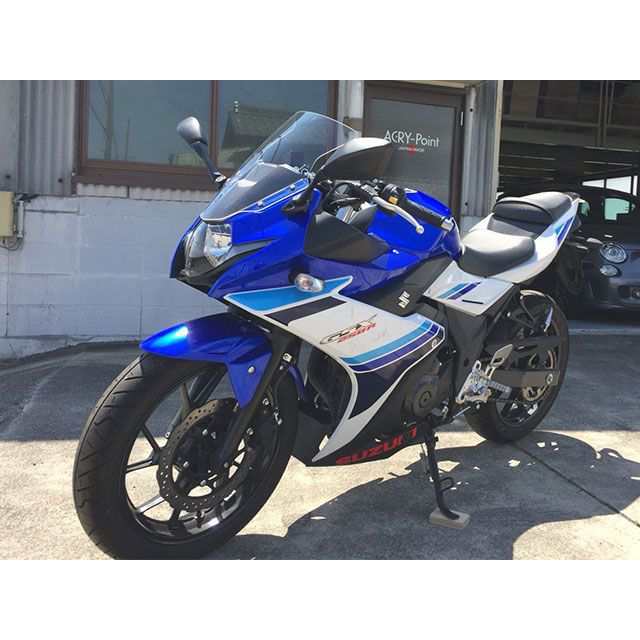 アクリポイント GSX250R スズキ GSX250R ストリートスクリーン（クリア） ACRY-Point バイク