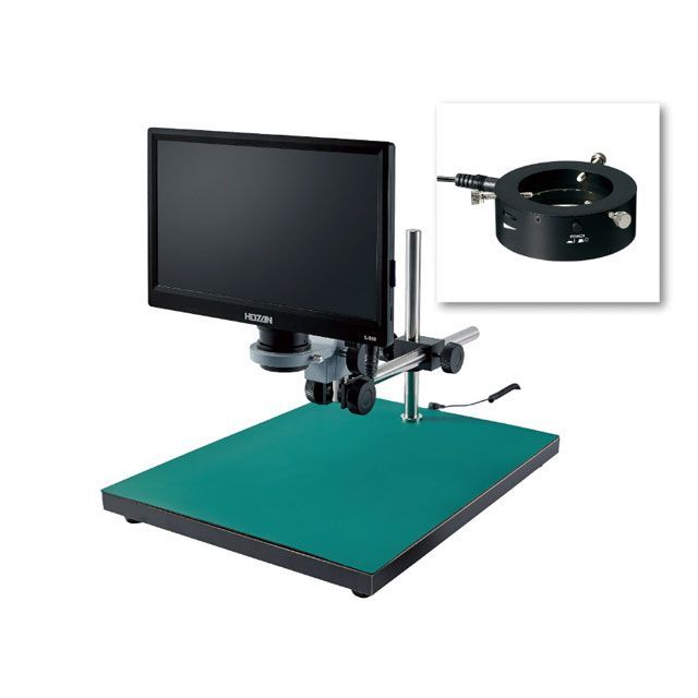 HOZAN(ホーザン):マイクロスコープ L-KIT651 総合 マイクロスコープ 顕微鏡 L-KIT651 HOZAN ホーザン マイクロスコープ 倍率:9.7×⁄23×⁄46×⁄60× 作動距離:170mm