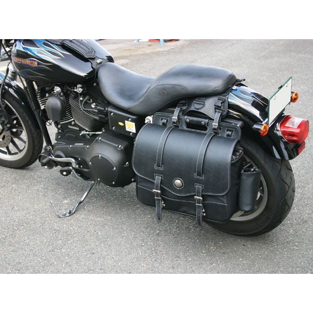 デグナー NB-10 ナイロンサドルバッグ ボトルホルダー付（ブラック） DEGNER_1