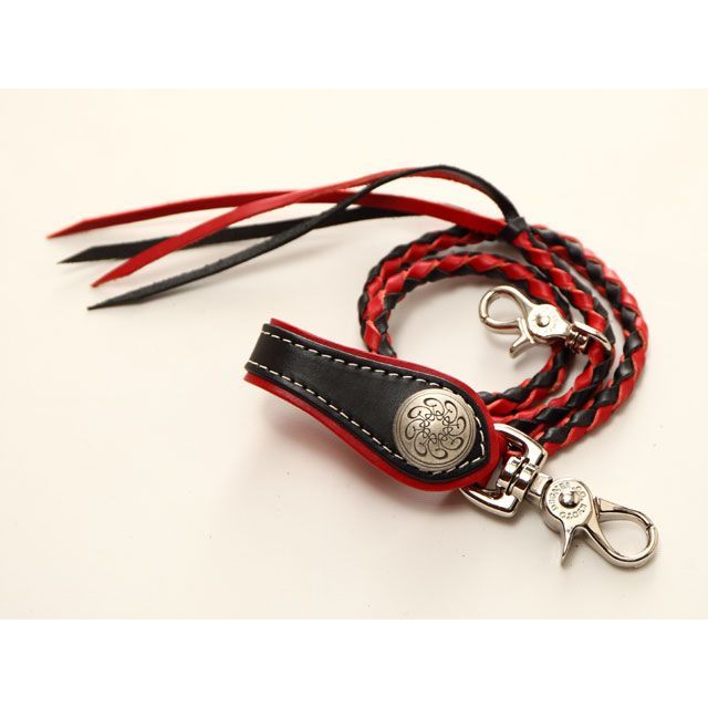 デグナー W-33A コンビネーションレザーウォレット カラー ブラック/レッド DEGNER デグナー W-33A コンビネーションレザーウォレット カラー ブラック