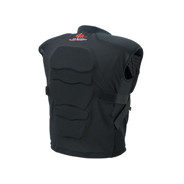 フォーアール Relieve Hard Protector Vest（ブラック） サイズ LL 4R バイクの通販は