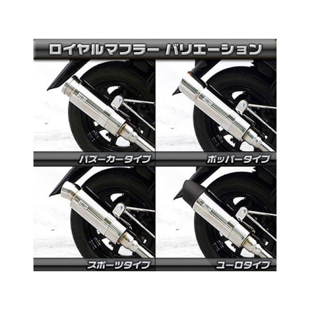ウイルズウィン ビーノ ビーノ（2BH-AY02）用 ロイヤルマフラー ユーロタイプ WirusWin_4
