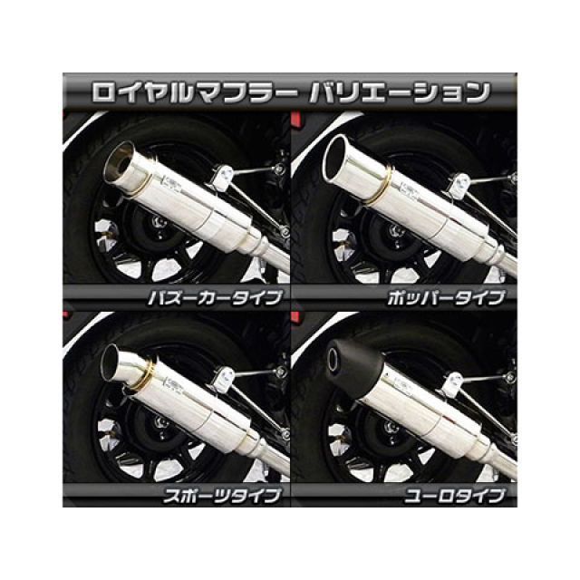 ウイルズウィン ビーノ ビーノ（2BH-AY02）用 ロイヤルマフラー ユーロタイプ WirusWin_5