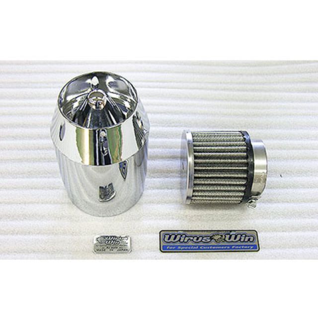 ウイルズウィン トリシティ125 トリシティ125（2BJ-SEC1J）用 ブリーズタイプエアクリーナーキット カラー ブラックメッキ WirusW…_3
