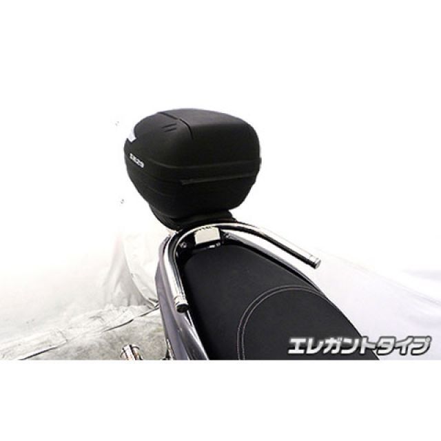 ウイルズウィン トリシティ125 トリシティ125（2BJ-SEC1J）用 SHAD製リアボックス付きタンデムバー エレガントタイプ WirusWin