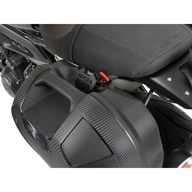 ヘプコ＆ベッカー ハードサイドケース「Orbit/オービット」片側のみ/左右共通（ブラック） HEPCO＆BECKER_5