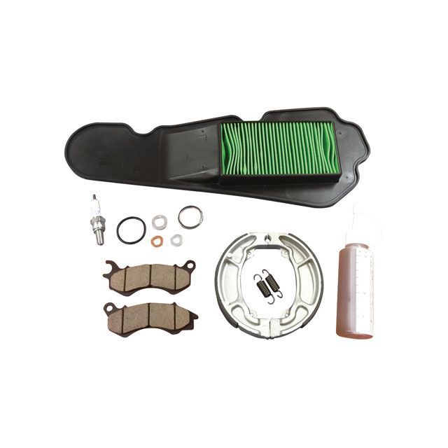 グロンドマン ディオ110 パフォーマンスリフレッシュキット(プラグ/エアフィルター/ブレーキ/ギアオイル等 メンテナンスキット) Grondeme…の通販は 8,870円