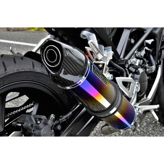 BMS CB125R CROSS-EVO フルエキゾーストマフラー ヒートチタン 政府認証 BMS RACING FACTORY_2