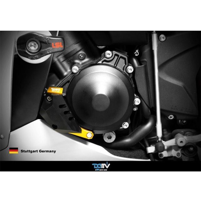 ディモーティブ YZF-R1 エンジンクラッシュパッド YZF-R1左 カラー ゴールド Dimotiv バイクの通販は