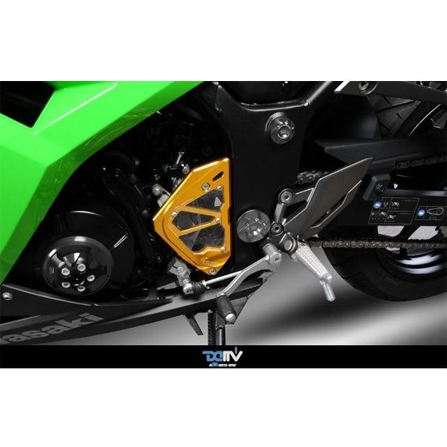 ディモーティブ NEW ZX250R ZX300R フロントスプロケットカバー ZX300R カラー ゴールド Dimotiv