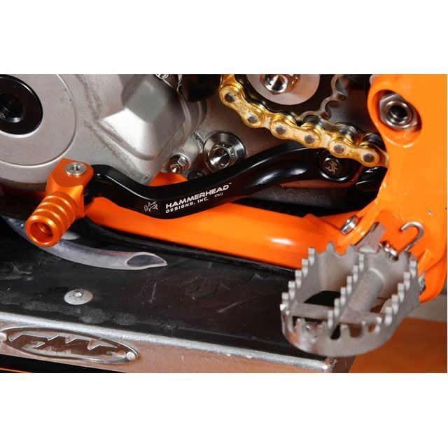 ハンマーヘッド TC85 CNCシフトペダル Husqvarna TC85 2014-2017 ディップタイプ アルミ オフセット プラス5mm デ…_2