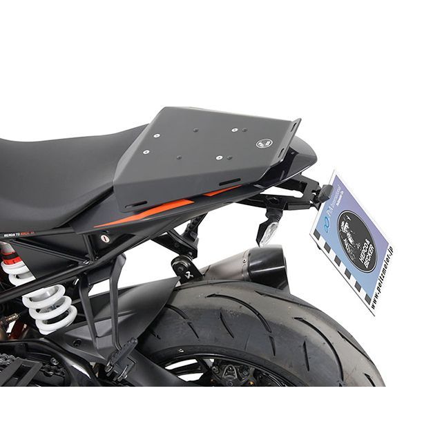 ヘプコ＆ベッカー 1290 Super Duke/R タンデムシート置換型リアラック「Speedrack EVO」（ブラック） HEPCO＆BECK…
