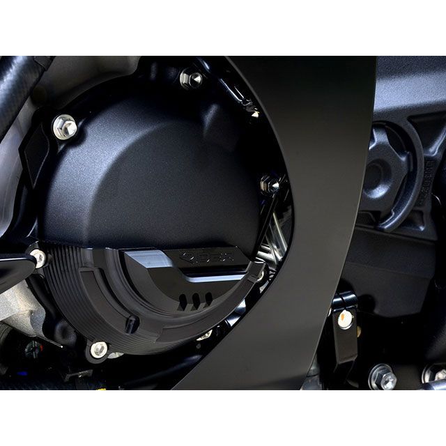 リデア エンジンカバー 左側（ブラック） RIDEA バイク