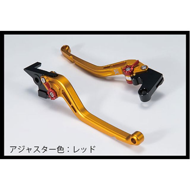 ユーカナヤ CB1300SF スタンダードタイプ アルミ削り出しビレットレバー 艶消しカラー（レバーカラー：マットゴールド） カラー 調整アジャスタ…