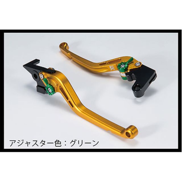 ユーカナヤ CBR1000RR FIREBLADE スタンダードタイプ アルミ削り出しビレットレバー 艶消しカラー（レバーカラー：マットゴールド） …