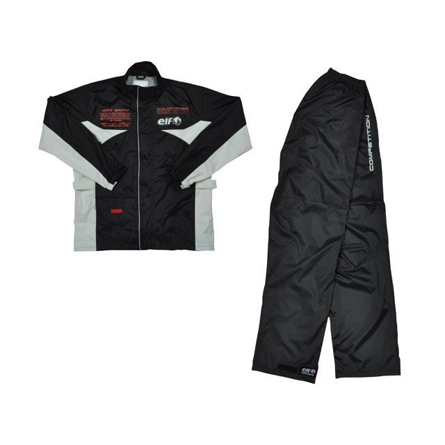 エルフ ライディングウェア ELR-3291 Rain Suit カラー ブラック サイズ M elf riding wear 8,306円