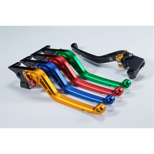 ユーカナヤ ZX-9R スタンダードタイプ アルミ削り出しビレットショートレバー 艶消しカラー（レバーカラー：マットレッド） カラー 調整アジャスタ…の通販は