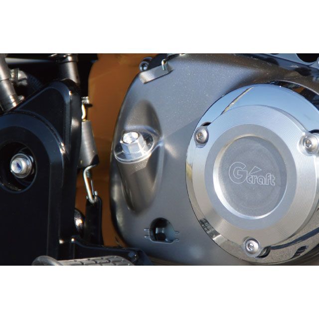 Gクラフト モンキー125 フィラーキャップ（シルバー） Gcraft