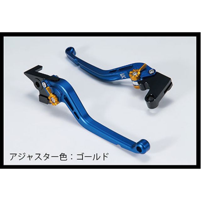 ユーカナヤ YZF-R6 スタンダードタイプ アルミ削り出しビレットレバー（レバーカラー：マットレッド） カラー 調整アジャスター：マットゴールド …