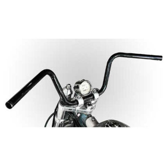 ボートラップ SR400 SR400用 70’sアップハンドル＋ロングケーブルセット（ブラック/2001〜/FI車） BoatRap バイク