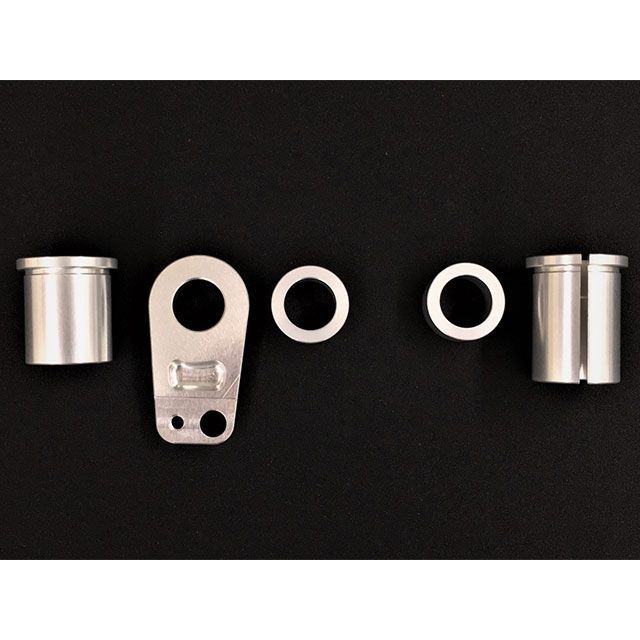 イチ フューリング ツインカム ギアクロスロゴ ポイントカバー5穴（ブラック