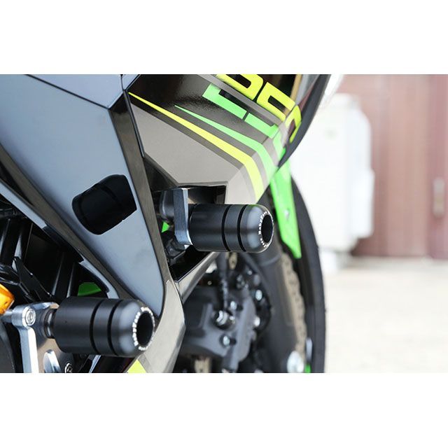 ベビーフェイス Ninja250 フレームスライダー BABYFACE_2