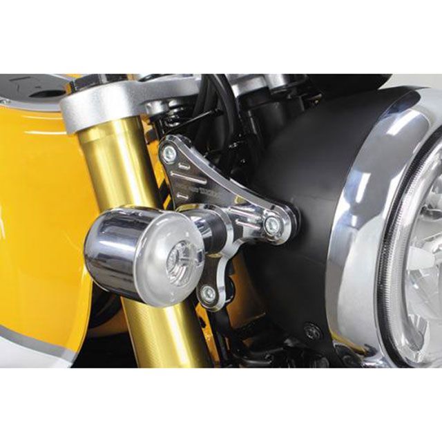 SP武川 モンキー125 ヘッドライトステー（クロムメッキ） SP TAKEGAWA