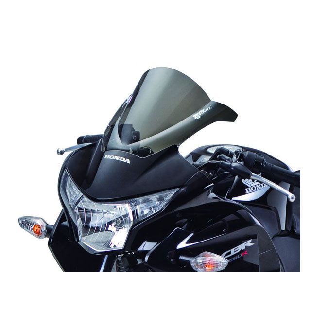 ゼログラビティ CBR250R CBR300R スクリーン ダブルバブル カラー ダークスモーク ZEROGRAVITY_1