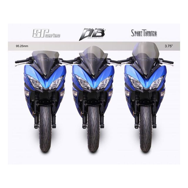 わん ゼログラビティ Ninja650（ABS） スクリーン ダブルバブル カラー