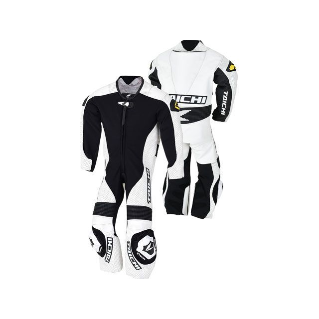 RSタイチ NXL022 J022 キッズ レザースーツ（ホワイト） サイズ 130cm