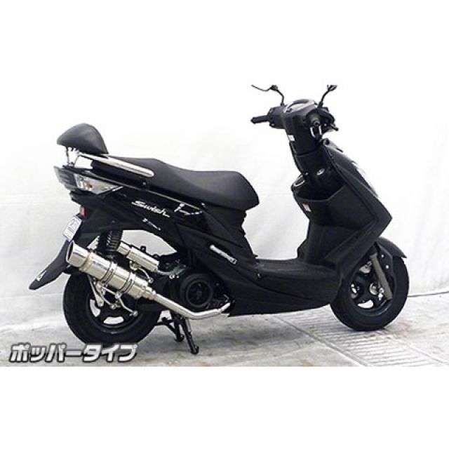 ウイルズウィン スウィッシュ スウィッシュ（2BJ-DV12B）用 ロイヤルマフラー ポッパータイプ オプション なし WirusWin_3