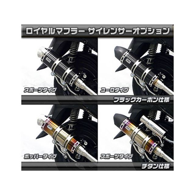 ウイルズウィン スウィッシュ スウィッシュ（2BJ-DV12B）用 ロイヤルマフラー ポッパータイプ オプション なし WirusWin_6