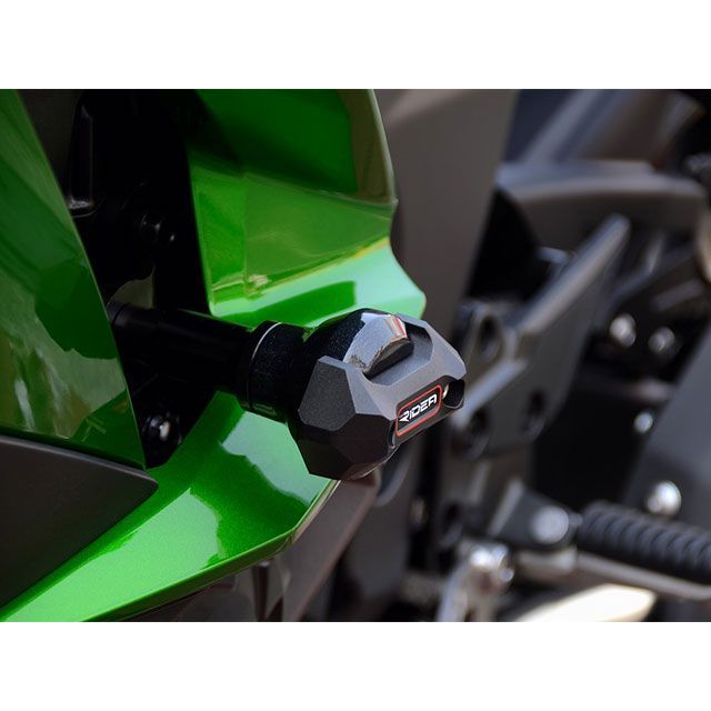 リデア NINJA1000 フレームスライダー メタリックタイプ（レッド） RIDEA_1