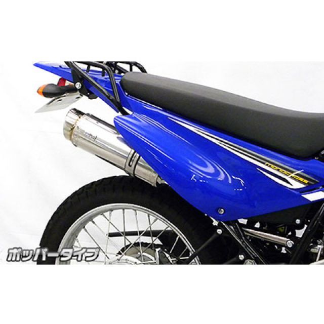 ウイルズウィン XTZ125 XTZ125（2016〜）用 スリップオンマフラー ポッパータイプ オプション オプションB＋D WirusWin 40,598円