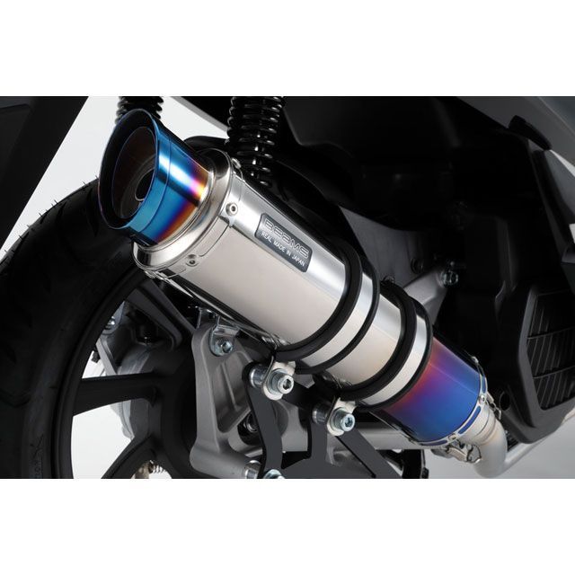 確認用 ビームス PCX HYBRID R-EVO2 フルエキゾーストマフラー ヒート