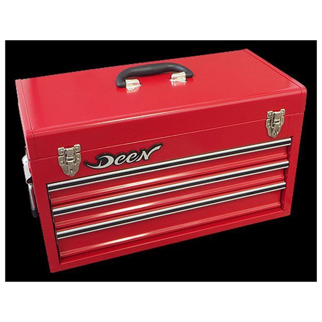 ディーン 3段トップチェスト レッド DEEN バイク 車 自動車 自転車の通販は