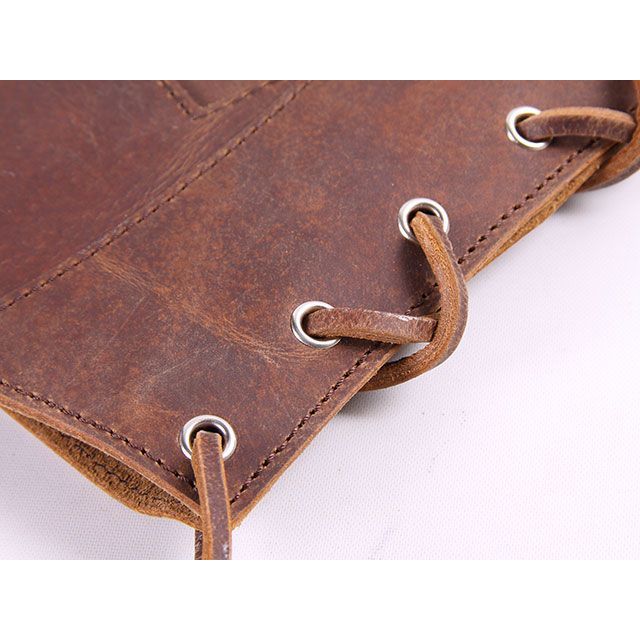 デグナー 4WV-14 レザーベスト（ブラウン） サイズ M DEGNER バイク