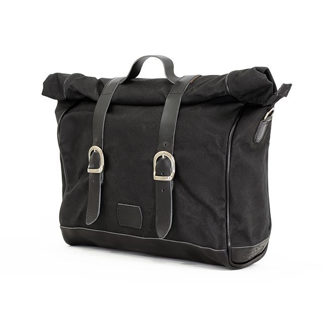 ロングライド ヘリテージ サドルバッグ・ロールトップ 18L（ブラック） LONGRIDE