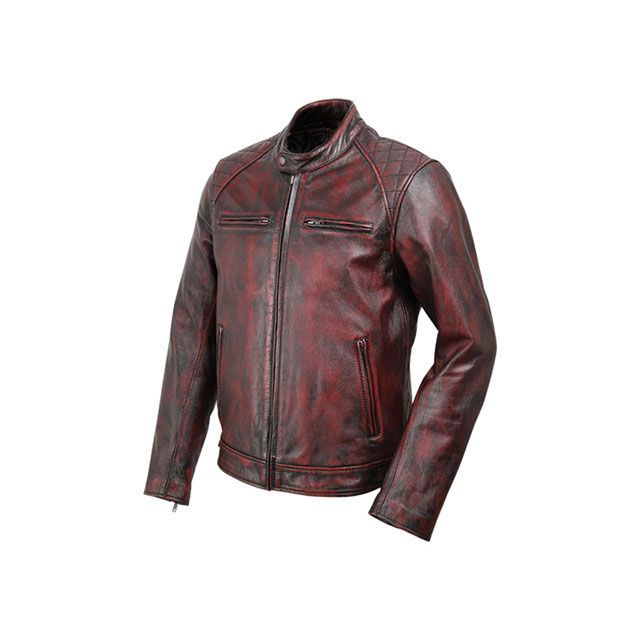 デグナー 18SJ-6 ゴートレザージャケット（ワイン） サイズ 2XL DEGNER バイクの通販は