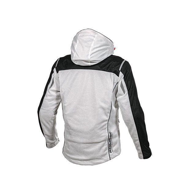 KOMINE メッシュジャケット JK-135 シルバー・ブラック Lサイズ コミネ