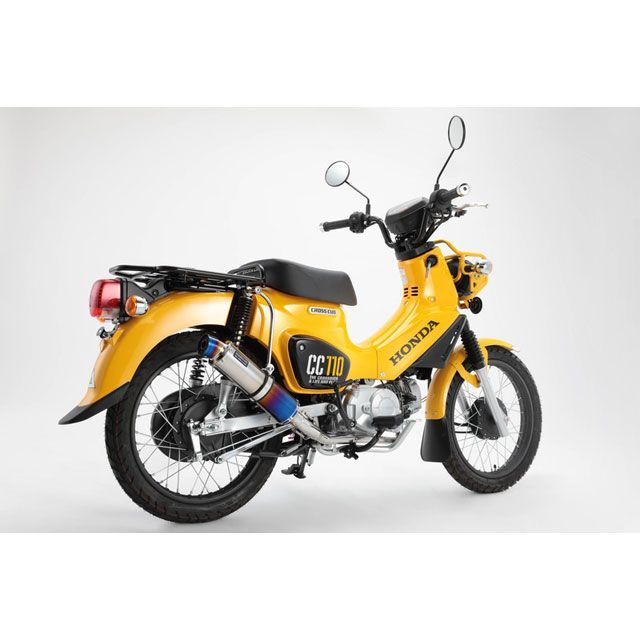 ビームス クロスカブ110 R-EVO フルエキゾーストマフラー チタン 政府