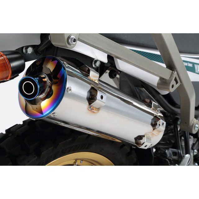ビームス SEROW250 Fi サブチャンバー付き フルチタンフロントパイプ