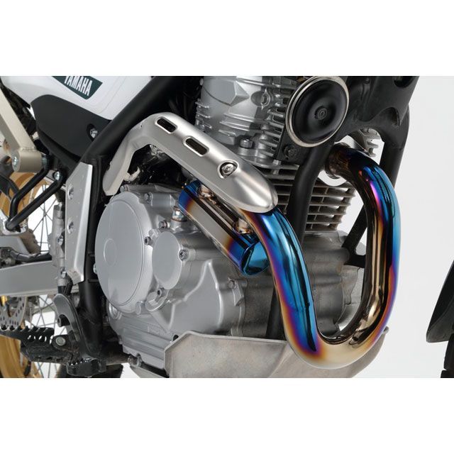 ビームス SEROW250 Fi サブチャンバー付き フルチタンフロントパイプ BEAMS