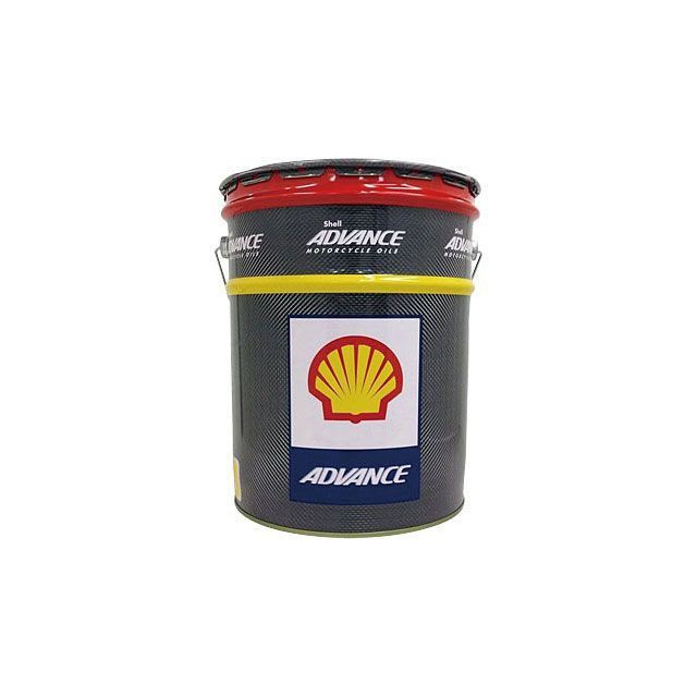 シェルアドバンス 4T AX7 15W-50（SM/MA2） 容量 20L ShellADVANCE バイクの通販は
