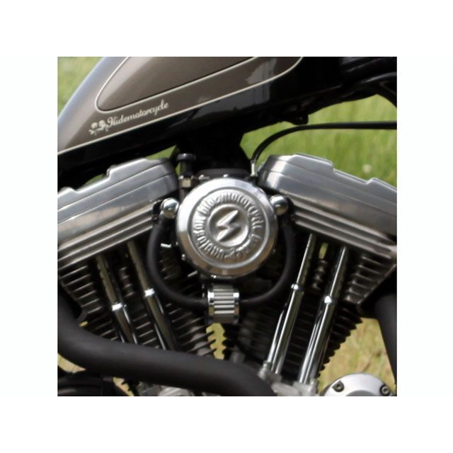 つき ヒデモーターサイクル ケイヒンバタフライ用 HDMキャブカバー