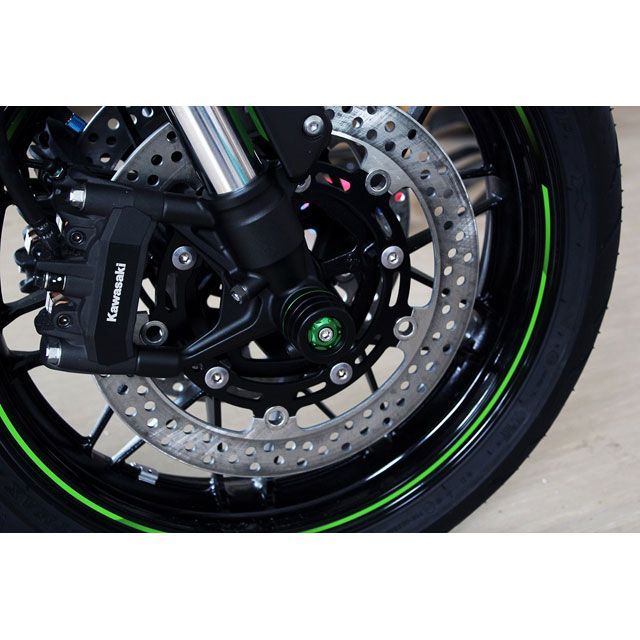SPEEDRA Z900RS/CAFE フロントアクスルスライダー カラー レッド