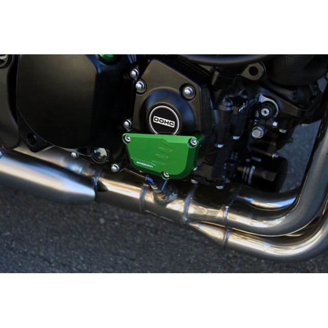 部品 SPEEDRA Z900RS/CAFE エンジンカバー セット カラー グリーン